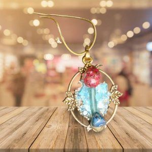 hand made  gem artisan pendant